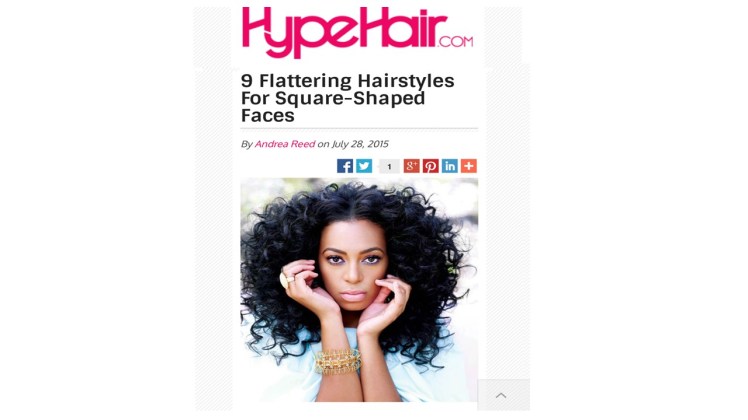 9 Flattering Hairstyles For Square Shaped&nbsp;Faces