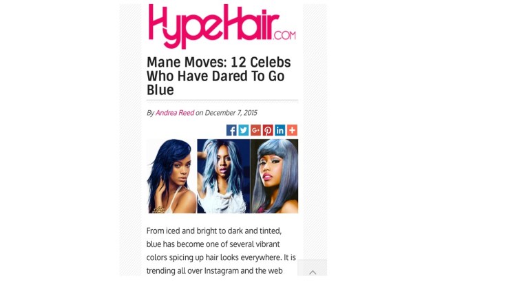 Mane Moves: 12 Celebs Who Have Dared To Go&nbsp;Blue