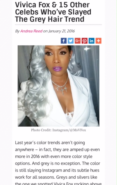 15 celebs with grey hair