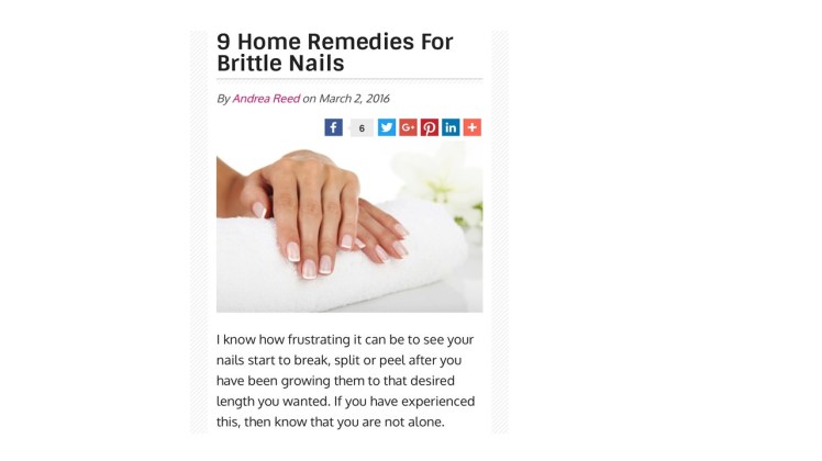 9 Home Remedies For Brittle&nbsp;Nails