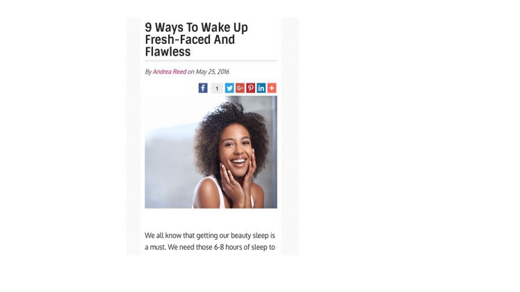 9 Ways To Wake Up Fresh-Faced And&nbsp;Flawless