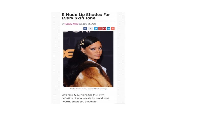 8 Nude Lip Shades For Every Skin&nbsp;Tone
