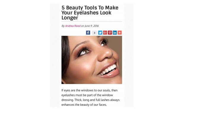 5 Beauty Tools To Make Your Eyelashes Look&nbsp;Longer