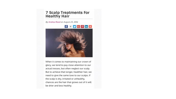 7 Scalp Treatments For Healthy&nbsp;Hair
