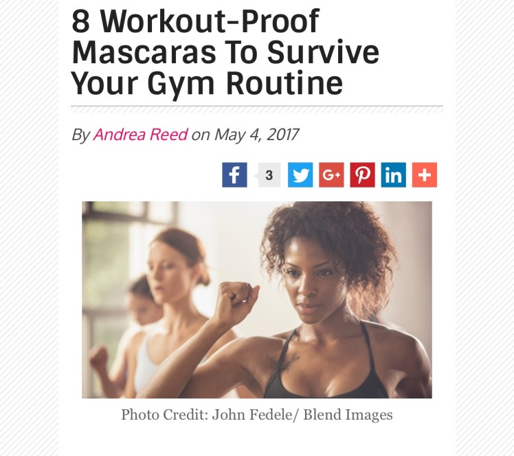 8 Workout-Proof Mascaras To Survive Your Gym&nbsp;Routine